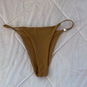 Bronze Thong Bikini Bottoms